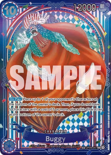 Buggy - OP09-051 (SP) (OP09-051) — card price