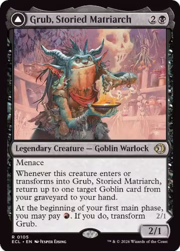 Grub, Storied Matriarch (105), Lorwyn Eclipsed — Magic card price