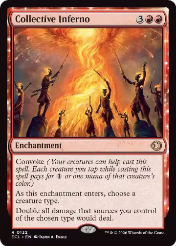 Collective Inferno (132), Lorwyn Eclipsed — Magic card price