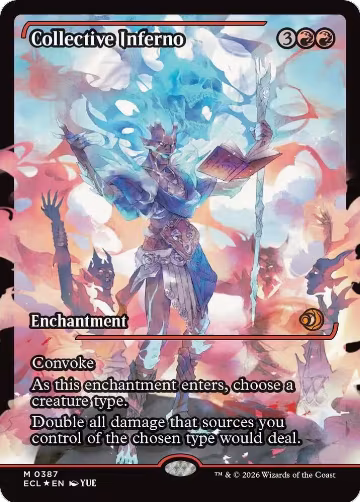 Collective Inferno (Showcase) (387), Lorwyn Eclipsed — Magic card price
