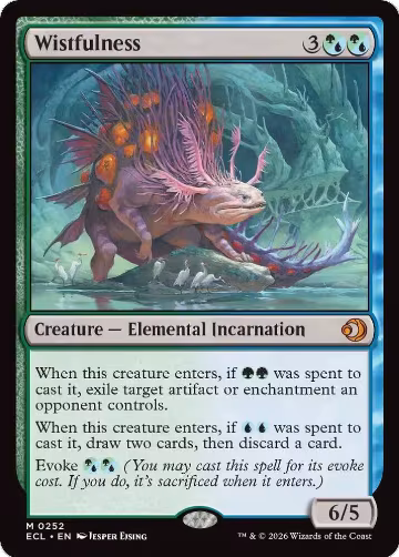 Wistfulness (252), Lorwyn Eclipsed — Magic card price