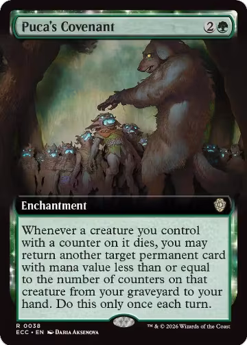 Puca's Covenant (Extended Art) (38), Commander: Lorwyn Eclipsed — Magic card price