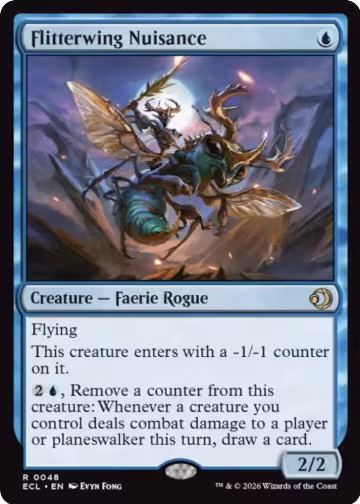 Flitterwing Nuisance (48), Lorwyn Eclipsed — Magic card price