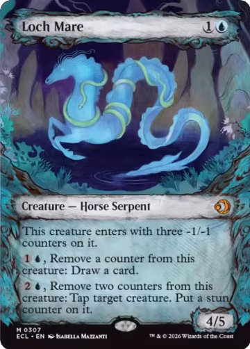 Loch Mare (Showcase) (307), Lorwyn Eclipsed — Magic card price