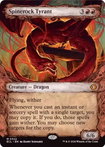 Spinerock Tyrant (0322) (Showcase) (322), Lorwyn Eclipsed — Magic card price