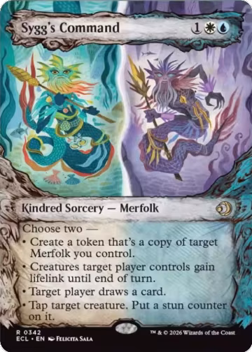 Sygg's Command (Showcase) (342), Lorwyn Eclipsed — Magic card price