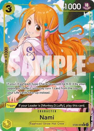 Nami (Full Art) (ST29-008), ST-29: Starter Deck 29 Egghead — One Piece card price