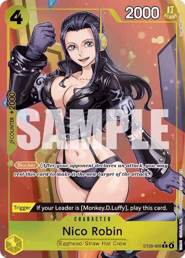 Nico Robin (Full Art) (ST29-009), ST-29: Starter Deck 29 Egghead — One Piece card price