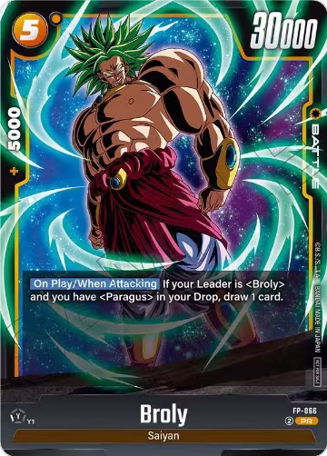 Broly (Tournament Pack 09) (FP-066), Tournament and Championship Promos — DB Fusion card price