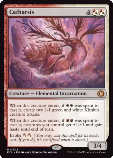 Catharsis (209), Lorwyn Eclipsed — Magic card price