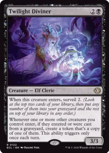 Twilight Diviner (122), Lorwyn Eclipsed — Magic card price