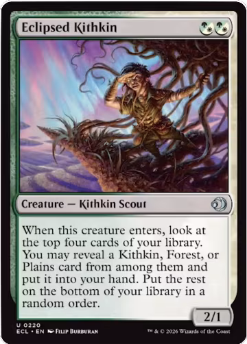 Eclipsed Kithkin (220), Lorwyn Eclipsed — Magic card price