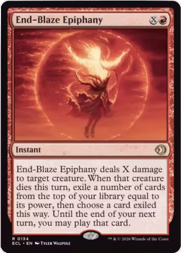 End-Blaze Epiphany (134), Lorwyn Eclipsed — Magic card price