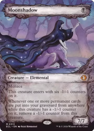 Moonshadow (0313) (Showcase) (313), Lorwyn Eclipsed — Magic card price