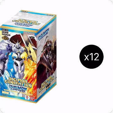 Advanced Booster Digimon Generation Booster Box Case, Advanced Booster Digimon Generation — Digimon sealed product price