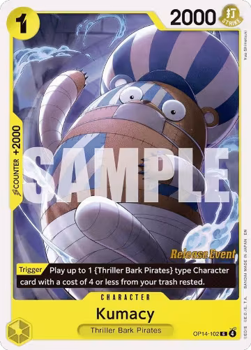 The Azure Sea's Seven Release Event Cards — One Piece set prices
