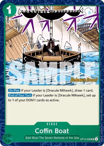 Coffin Boat (OP14-039) — card price