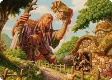 Curious Colossus Art Card (1), Art Series: Lorwyn Eclipsed — Magic card price