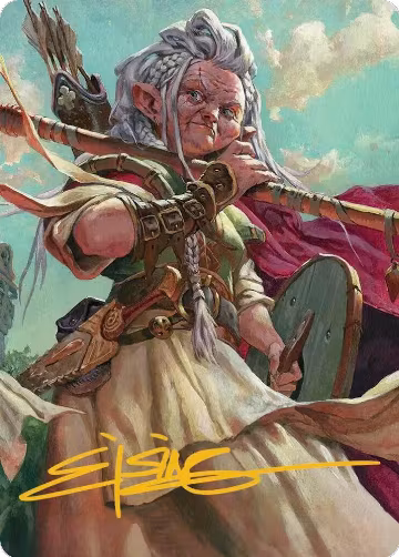 Brigid, Clachan's Heart Art Card (Gold-Stamped Signature) (29), Art Series: Lorwyn Eclipsed — Magic card price