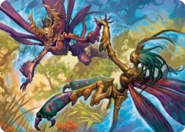 Illusion Spinners Art Card (8), Art Series: Lorwyn Eclipsed — Magic card price