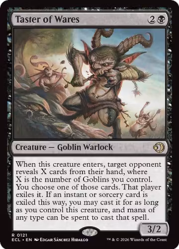 Taster of Wares (121), Lorwyn Eclipsed — Magic card price