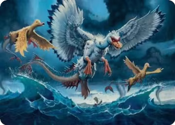 Sunderflock Art Card (11), Art Series: Lorwyn Eclipsed — Magic card price