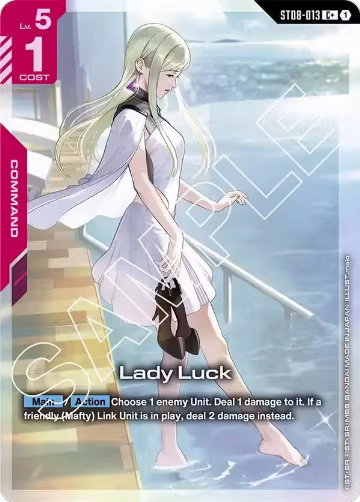 Lady Luck (C+) (ST08-013) — card price