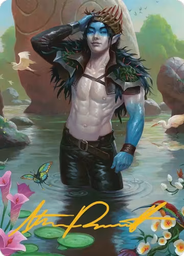 Oko, Lorwyn Liege Art Card (Gold-Stamped Signature) (31), Art Series: Lorwyn Eclipsed — Magic card price