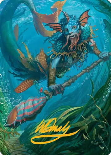 Sygg, Wanderwine Wisdom Art Card (Gold-Stamped Signature) (32), Art Series: Lorwyn Eclipsed — Magic card price