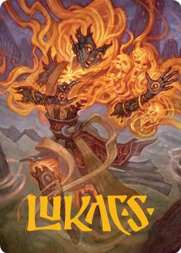 Ashling, Rekindled Art Card (33/54) (Gold-Stamped Signature) (33), Art Series: Lorwyn Eclipsed — Magic card price