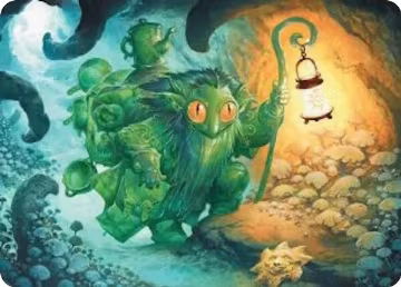 Mutable Explorer Art Card (21/54) (21), Art Series: Lorwyn Eclipsed — Magic card price