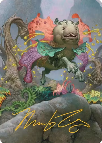 Vibrance Art Card (Gold-Stamped Signature) (36), Art Series: Lorwyn Eclipsed — Magic card price