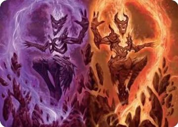 Fire Covenant Art Card (52), Art Series: Lorwyn Eclipsed — Magic card price