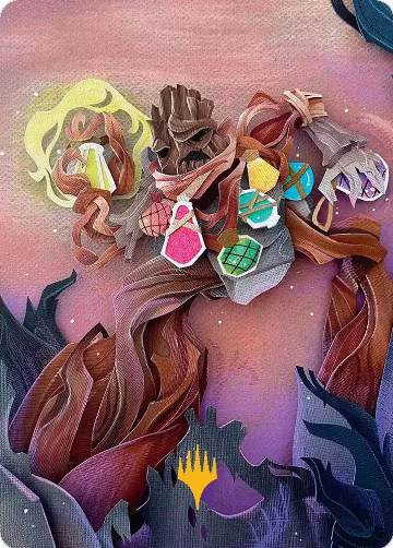 Painter's Servant Art Card (Gold-Stamped Planeswalker Symbol) (53) — card price
