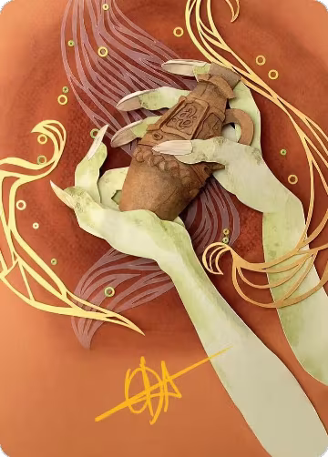 Thousand-Year Elixir Art Card (Gold-Stamped Signature) (54), Art Series: Lorwyn Eclipsed — Magic card price
