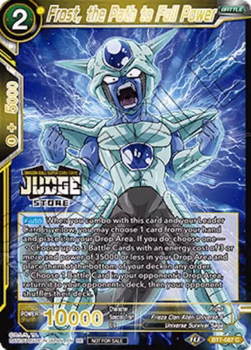 Frost, the Path to Full Power (Judge Pack Vol.18) (Store) (BT7-087), Judge Promotion Cards — DB Super card price