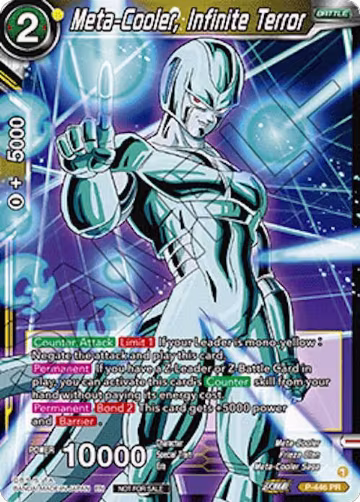 Meta-Cooler, Infinite Terror (Ultra-Bout Series Tournament Pack Vol.1) (P-446), Tournament Promotion Cards — DB Super card price