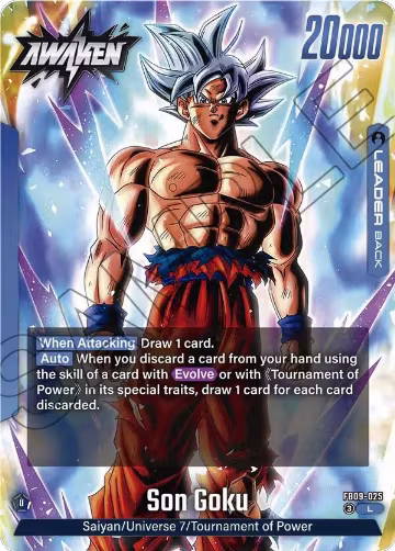 Son Goku - FB09-025 (FB09-025), Dual Evolution — DB Fusion card price