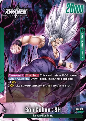 Son Gohan : SH - FB09-049 (FB09-049), Dual Evolution — DB Fusion card price