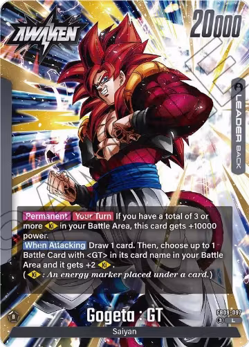 Gogeta : GT (FB09-097), Dual Evolution — DB Fusion card price