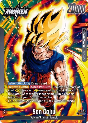 Son Goku - FS12-01 (FS12-01), Starter Deck EX: The Beat of Ki — DB Fusion card price