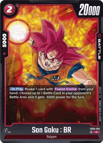 Son Goku : BR - FB09-010 (FB09-010), Dual Evolution — DB Fusion card price