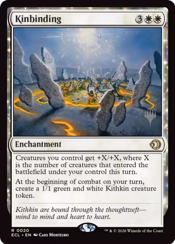 Kinbinding (20), Promo Pack: Lorwyn Eclipsed — Magic card price