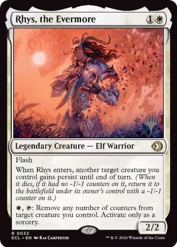 Rhys, the Evermore (32), Promo Pack: Lorwyn Eclipsed — Magic card price