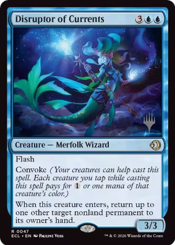Disruptor of Currents (47), Promo Pack: Lorwyn Eclipsed — Magic card price