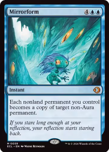 Mirrorform (59), Promo Pack: Lorwyn Eclipsed — Magic card price