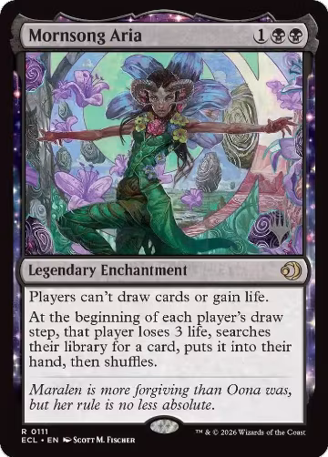 Mornsong Aria (111), Promo Pack: Lorwyn Eclipsed — Magic card price