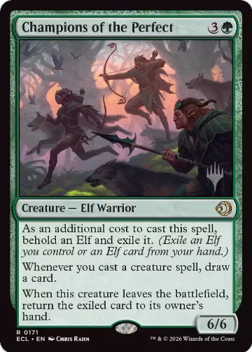 Champions of the Perfect (171), Promo Pack: Lorwyn Eclipsed — Magic card price