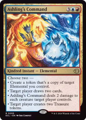 Ashling's Command (205), Promo Pack: Lorwyn Eclipsed — Magic card price