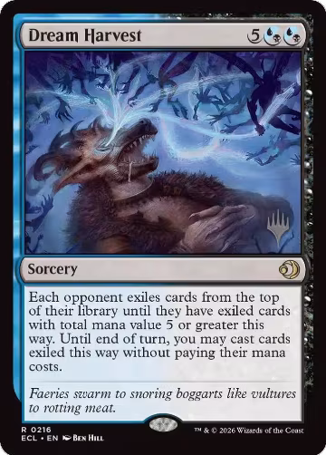 Dream Harvest (216), Promo Pack: Lorwyn Eclipsed — Magic card price